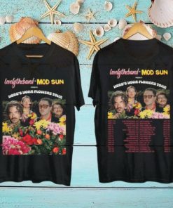 Mod Sun Heres You Flowers Tour Shirt