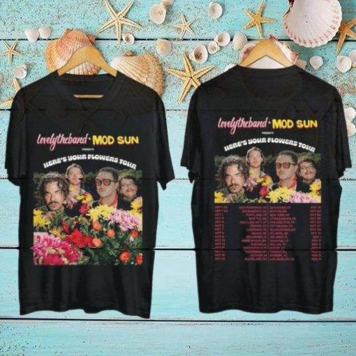 Mod Sun Heres You Flowers Tour Shirt
