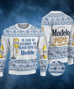Modelo Beer Ugly Christmas Sweater, Faux Wool Sweater, Gifts For Beer Lovers, International Beer Day, Best Christmas Gifts For 2022 – Prinvity