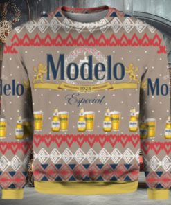 Modelo Especial Beer 3D Print Ugly Christmas Sweater, Hoodie