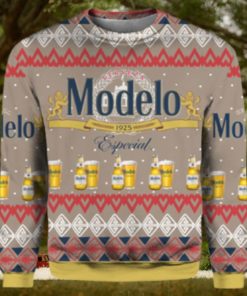 Modelo Especial Beer 3D Print Ugly Christmas Sweater, Hoodie