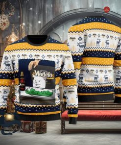 Modelo Negra Cat Meme Christmas Ugly Sweater