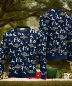 Modelo Negra Ho Ho Ho Christmas Sweater