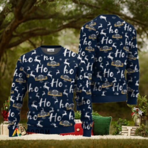 Modelo Negra Ho Ho Ho Christmas Sweater