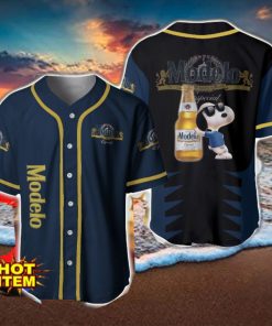 Modelo Snoopy Baseball Jersey Shirt For Snoopy Lovers Gift Ideas