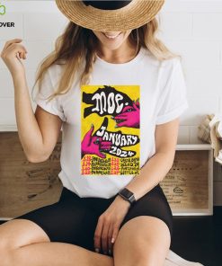 Moe January 2024 Tour Limited Poster shirt