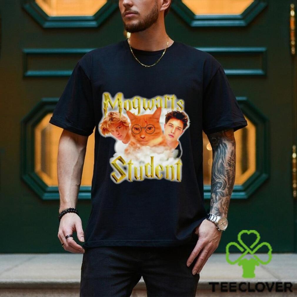 Mogwarts Students Viral Lookmaxxing Meme Jordan Barett and Chico and Mewing Cat shirt Mogwarts Students Viral Lookmaxxing Meme Jordan Barett and Chico and Mewing Cat shirt