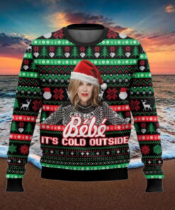 Moira Rose Bebe It Cold Outside Ugly Christmas Sweater