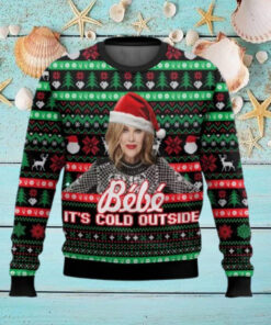 Moira Rose Bebe It Cold Outside Ugly Christmas Sweater