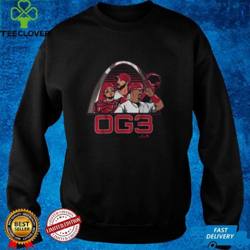 Molina, Wainwright, & Pujols OG3 Shirt+Hoodie, STL   MLBPA