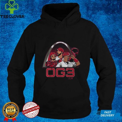 Molina, Wainwright, & Pujols OG3 Shirt+Hoodie, STL   MLBPA