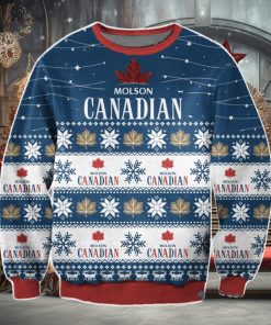Molson Canadian 3D Ugly Christmas Sweater Christmas Gift