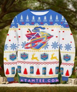 Molson Old Vienna Beer Ugly Christmas Sweater