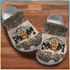 Mom Basketball Leopard Pattern Crocs Gift For Mother