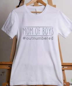 Mom of Boys Outnumbered shirt