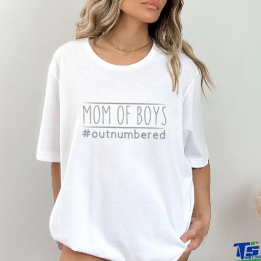 Mom of Boys Outnumbered hoodie, sweater, longsleeve, shirt v-neck, t-shirt