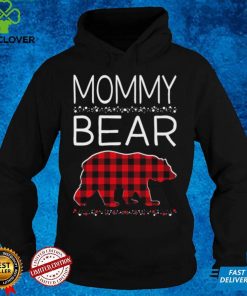 Mommy Bear Weihnachtspyjama, passend für Familien, kariert Langarmhoodie, sweater, longsleeve, shirt v-neck, t-shirt Shirt