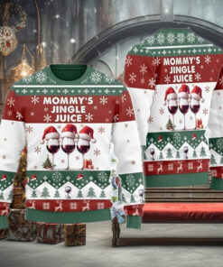 Mommy’s Jingle Juice Ugly Christmas Sweater