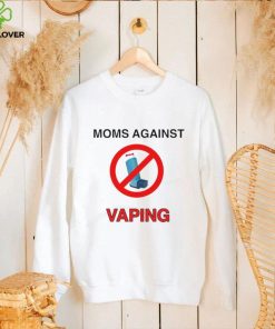 Moms against vaping shirt