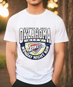 Monday Night RAW x Oklahoma City Thunder 2023 Shirt