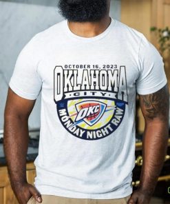 Monday Night RAW x Oklahoma City Thunder 2023 Shirt