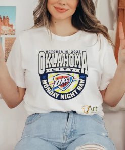 Monday Night RAW x Oklahoma City Thunder 2023 Shirt