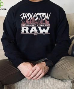 Monday Night Raw x Houston Rockets Tri Blend T Shirt 1 Monday Night Raw x Houston Rockets Tri Blend T Shirt
