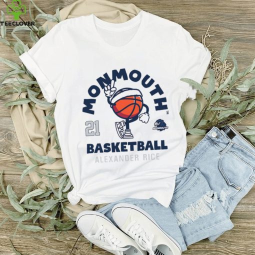Monmouth NCAA Basketball Alexander Rice T Shirt