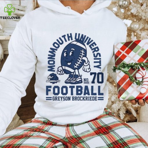 Monmouth NCAA Football Greyson Brockriede T Shirt