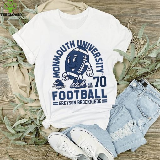 Monmouth NCAA Football Greyson Brockriede T Shirt