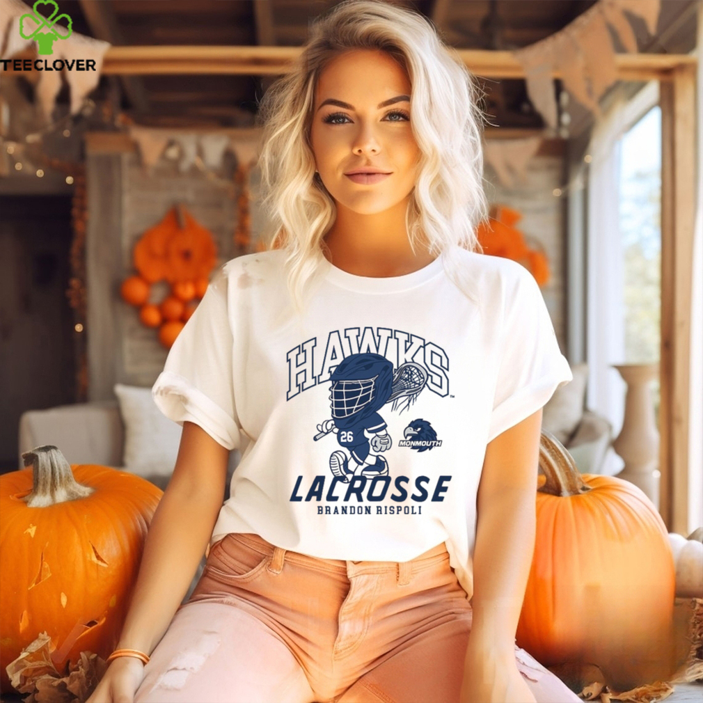 Monmouth NCAA Lacrosse Brandon Rispoli T Shirt Monmouth NCAA Lacrosse Brandon Rispoli T Shirt
