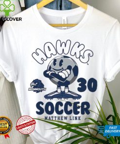 Monmouth NCAA soccer Matthew Link Fashion Shersey Youth T Shirt