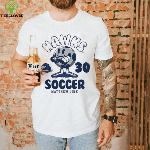 Monmouth NCAA soccer Matthew Link Fashion Shersey Youth T Shirt