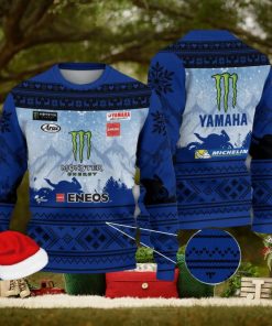 Monster Energy Yamaha MotoGP Racing Moto Ugly Christmas Sweater For Men And Women