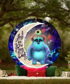 Monster Inc Sully And Mike Love You To The Moon And Back Galaxy Personalized 2023 Xmas Gifts Christmas Tree Decorations Ornament