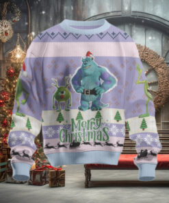 Monsters University Monsters Christmas Mission Mike Santa Hat Ugly Christmas Sweater