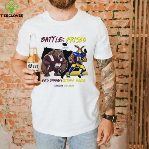 Montana Grizzlies vs South Dakota State Jackrabbits Battle Frisco FCS Championship game shirt
