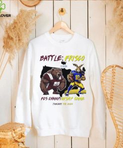 Montana Grizzlies vs South Dakota State Jackrabbits Battle Frisco FCS Championship game shirt