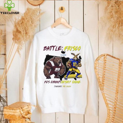 Montana Grizzlies vs South Dakota State Jackrabbits Battle Frisco FCS Championship game shirt