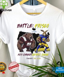 Montana Grizzlies vs South Dakota State Jackrabbits Battle Frisco FCS Championship game shirt