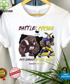 Montana Grizzlies vs South Dakota State Jackrabbits Battle Frisco FCS Championship game hoodie, sweater, longsleeve, shirt v-neck, t-shirt