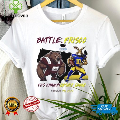 Montana Grizzlies vs South Dakota State Jackrabbits Battle Frisco FCS Championship game shirt