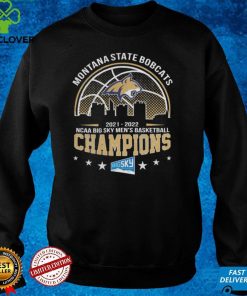 Montana State Bobcats 2022 NCAA Big Sky Men's Basketball Graphic Unisex T Shirt, Sweatshirt 2 Montana State Bobcats 2022 NCAA Big Sky Men's Basketball Graphic Unisex T Shirt, Sweatshirt