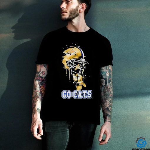 Montana State Bobcats Go Cats Rising Helmet Shirt