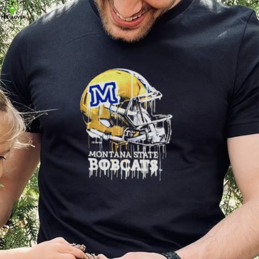 Montana State Bobcats Vintage Helmet Football Shirt