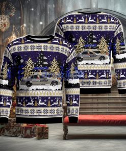 Montezuma Police Department K 9 Ford CVPI, Montezuma, Georgia Christmas AOP Ugly Sweater For Men Women