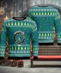 Montgomery Ancient Crest Tartan Christmas Ugly Sweater 3D Gift For Men And Women