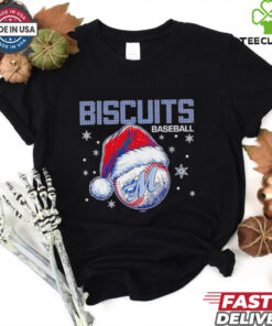 Montgomery Biscuits baseball Christmas shirt