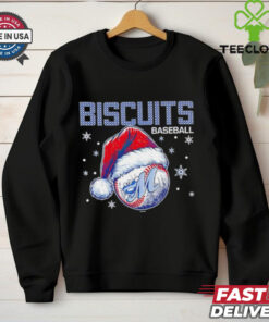 Montgomery Biscuits baseball Christmas shirt