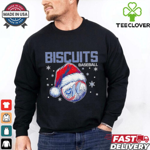 Montgomery Biscuits baseball Christmas shirt
